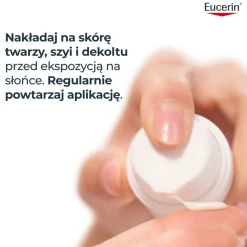 Eucerin Oil Control Dry Touch, żel-krem ochronny SPF 50+, 50 ml