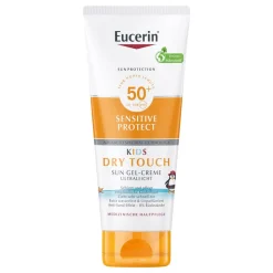 Eucerin Sensitive Protect Sun Kids SPF50+, żel-krem ochronny, 200 ml