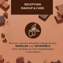 Eveline Choco Glamour, bronzer w kremie, 02, 20 g