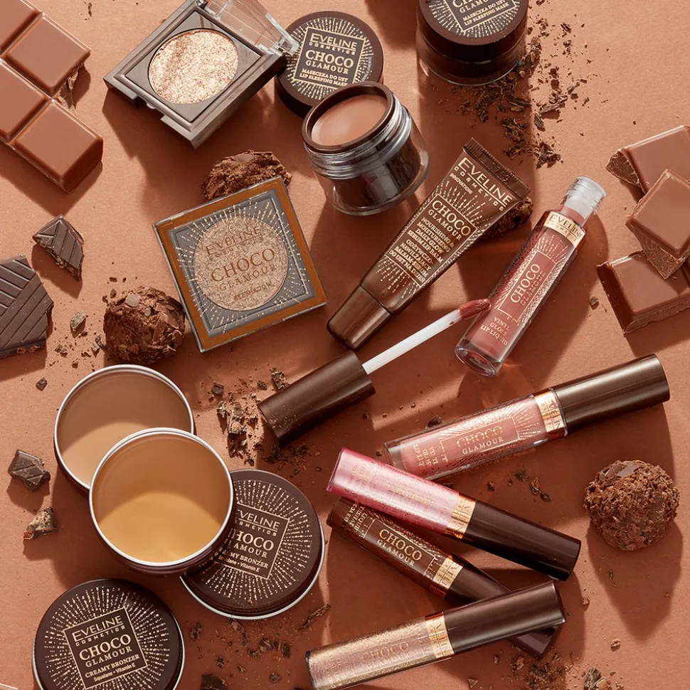 Eveline Choco Glamour, bronzer w kremie, 02, 20 g