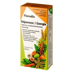 Floradix Odporność i Energia, płyn, 250 ml