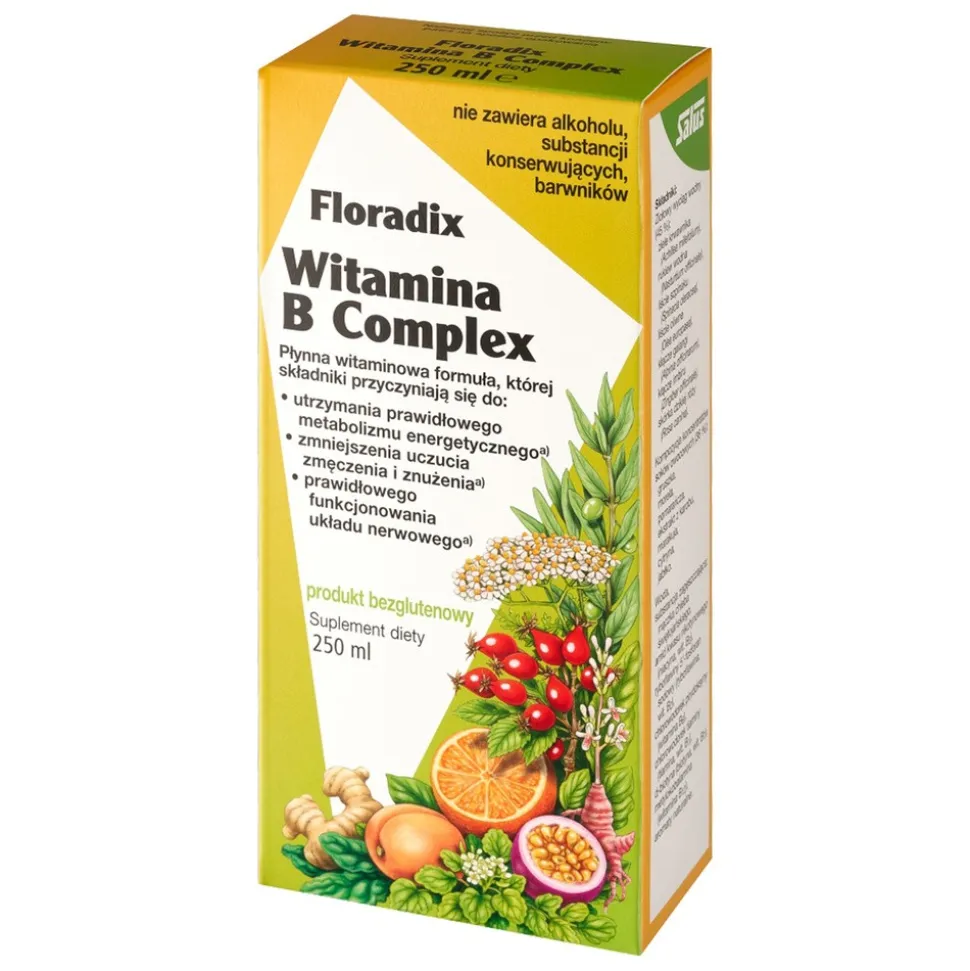 Floradix witamina B complex, płyn, 250 ml