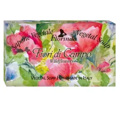 Florinda, naturalne mydło roślinne, polne kwiaty, 100 g