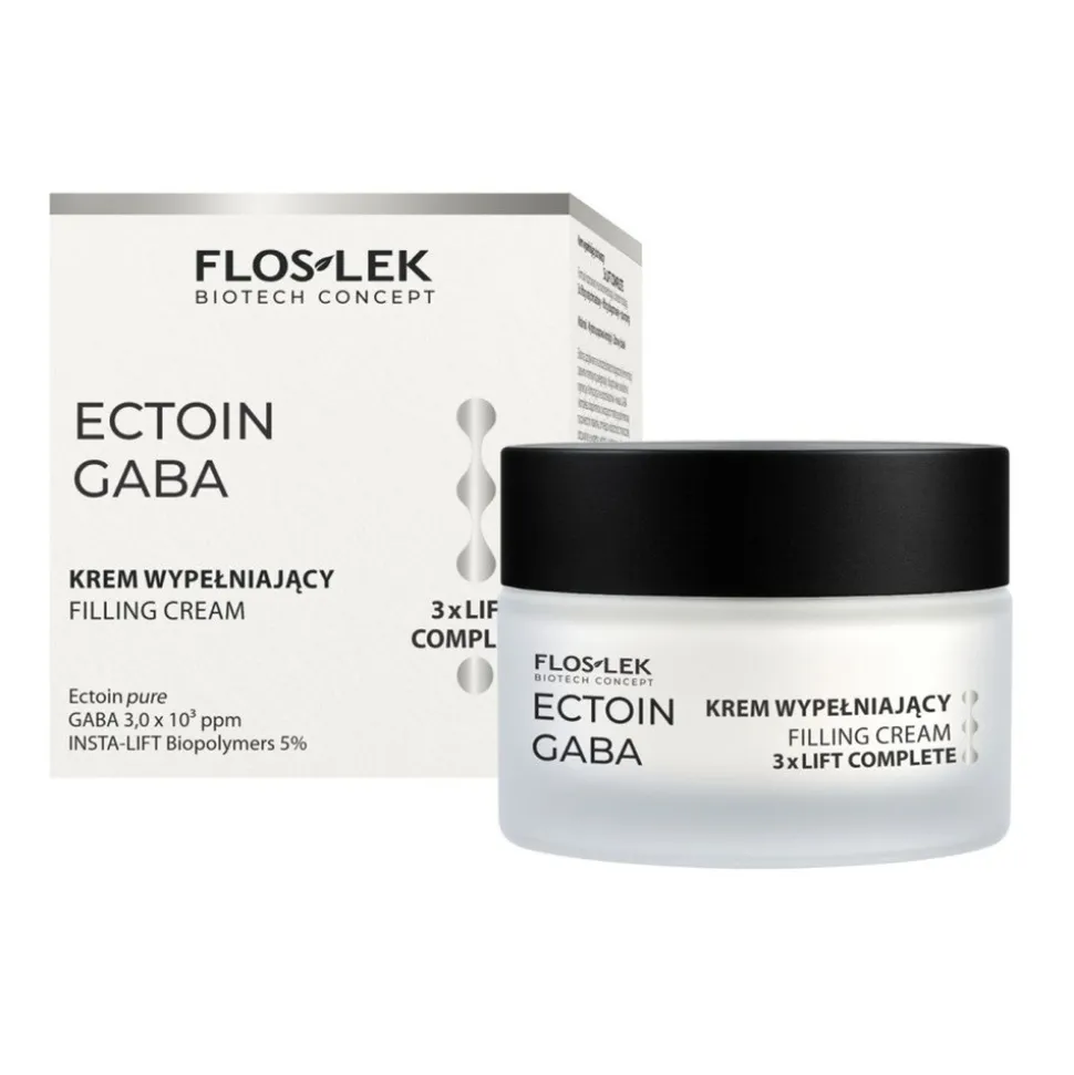 Flos-Lek Biotech Concept Ectoin Gaba, krem wypełniający, 50 ml