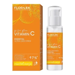 Flos-Lek Go For Glow Vitamin C, ultra lekki, krem na dzień, 30 ml