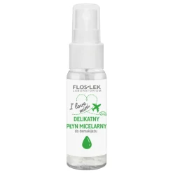 FlosLek I love mini, delikatny płyn micelarny do demakijażu, 30 ml