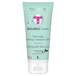 Flos-Lek Laboratorium, Balance T-zone, gommage peeling z kwasami AHA, 125 g