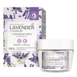 Flos-Lek Lavender, lawendowy krem odżywczy, 50 ml
