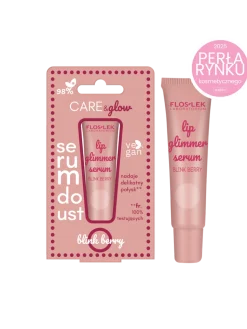 Flos-Lek Lip Care Glimmer, serum do ust, blink berry, 14 g