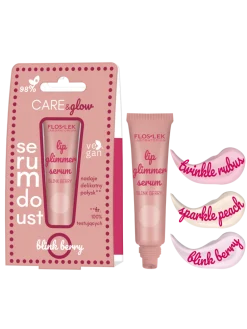 Flos-Lek Lip Care Glimmer, serum do ust, twinkle rubus, 14 g