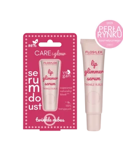 Flos-Lek Lip Care Glimmer, serum do ust, twinkle rubus, 14 g