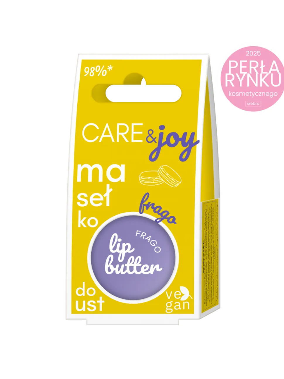 Flos-Lek Lip Care, masełko do ust, frago, 10 g