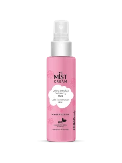 Flos-Lek Mist Cream, lekka emulsja do twarzy Róża, 110 ml