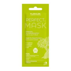 Flos-Lek Perfect, maseczka na niedoskonałości, twarz, szyja dekolt, 6 ml