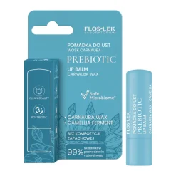 Flos-Lek Prebiotic, Prebiotyczna pomadka do ust, wosk carnauba, 4 g