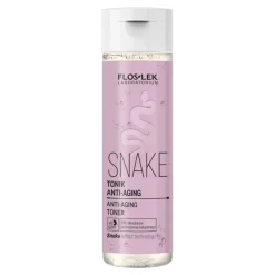 Flos-Lek Snake Tonik Anti-Aging, tonik przeciwzmarszczkowy do cery dojrzałej, 200 ml