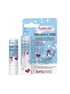 Flos-Lek Winter Care, pomadka ochronna SPF 30, 4 g
