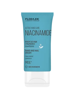 Flos-lek Zestaw Hand & Lip Duo Care Niacinamide, krem do rąk, 50 ml + pomadka do ust, 4 g