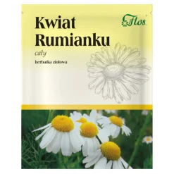 Flos, Rumianek, kwiat cały, herbatka ziołowa, 50 g
