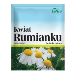 Flos, Rumianek, kwiat rozdrobniony, herbatka ziołowa, 50 g