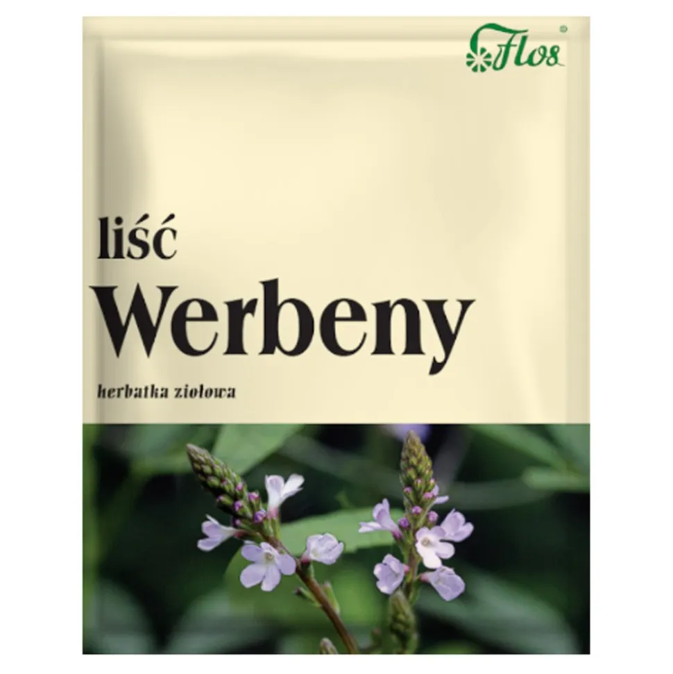 Flos, Werbena, liść, herbatka ziołowa, 50 g