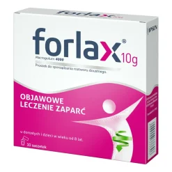 Forlax 10 g, proszek do sporządzania roztworu doustnego, 10 saszetek