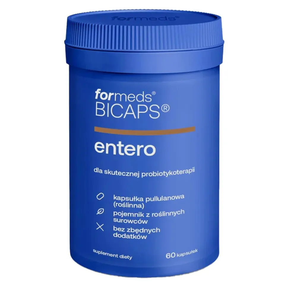Formeds Bicaps Entero, kapsułki twarde, 60 szt.