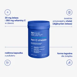 Formeds Bicaps Ferr C Chelate, kapsułki twarde, 60 szt.