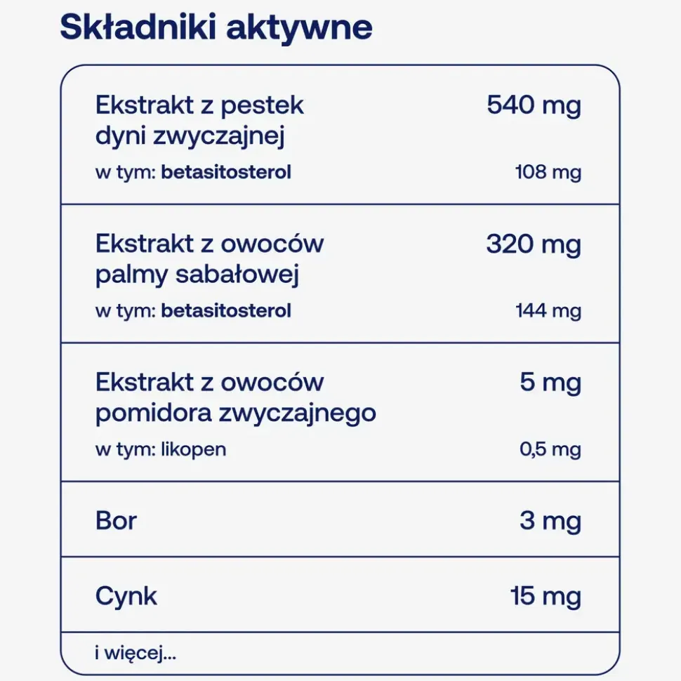 Formeds Bicaps saw palmetto+, kapsułki twarde, 60 szt.