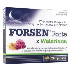Forsen Forte z walerianą, kapsułki, 30 szt.