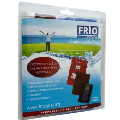Frio Pump, termiczne etui do przechowywania pompy insulinowej, bordowe, 1 szt.