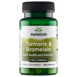 Full Spectrum Turmeric & Bromelain, kapsułki, 60 szt.