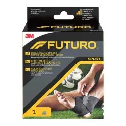 Futuro Sport, opaska stawu skokowego, czarna, regulowana, 1 szt.