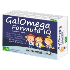 Galomega Formuła IQ, kapsułki elastyczne, 150 szt.