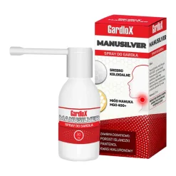 Gardlox Manusilver, spray do gardła, 30 ml