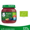 Gerber Organic, jabłko, jagoda, 4 m+, 125 g