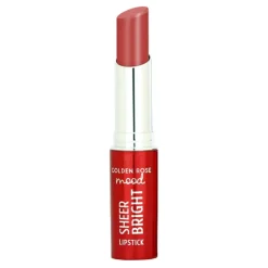 Golden Rose Mood Sheer Bright Lipstick, połyskująca pomadka do ust, 102, 3,3 g