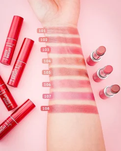 Golden Rose Mood Sheer Bright Lipstick, połyskująca pomadka do ust, 103, 3,3 g