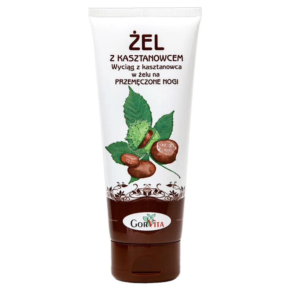Gorvita, żel z kasztanowcem na przemęczone nogi, 200 ml