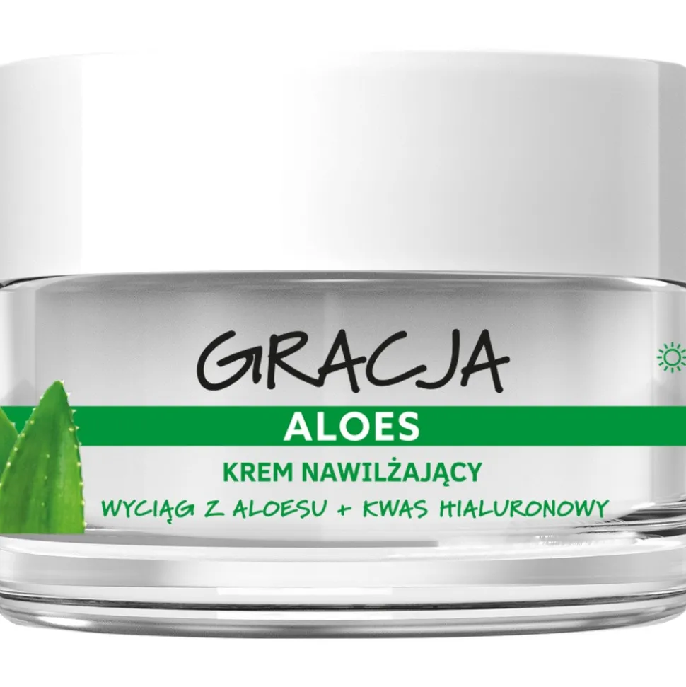 Gracja, aloesowy krem nawilżający, 50 ml