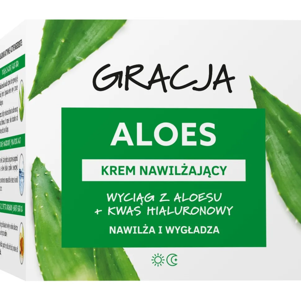 Gracja, aloesowy krem nawilżający, 50 ml