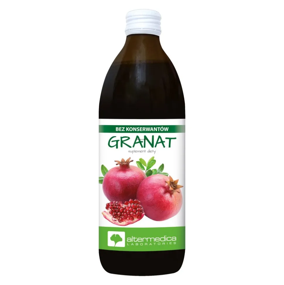 Granat, sok z granatu, 1000 ml (Alter Medica)
