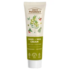 Green Pharmacy, oliwa z oliwek i jagody goji, krem do rąk, 100 ml