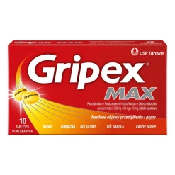 Gripex Max, tabletki powlekane, 10 szt.
