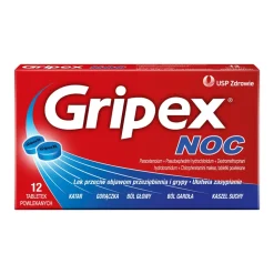 Gripex Noc, tabletki powlekane, 12 szt.