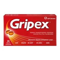Gripex, tabletki powlekane, 24 szt.