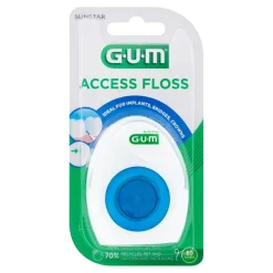 Gum Access Floss, nić dentystyczna z przewleczką, 50 szt.