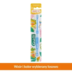 Gum Baby, szczoteczka do zębów, 0-2 lata, 1 szt.