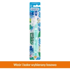 Gum Monster Junior, szczoteczka do zębów 6-9 lat, miękka, 1 szt.