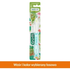 Gum Monster Kids, szczoteczka do zębów dla dzieci, 2-6 lat, 1 szt.